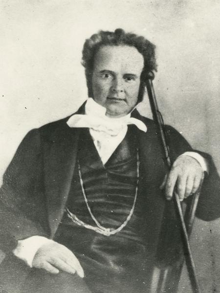 Circa 1845, photograph likely by Lucian R. Foster, copy (Church History Library, Salt Lake City).